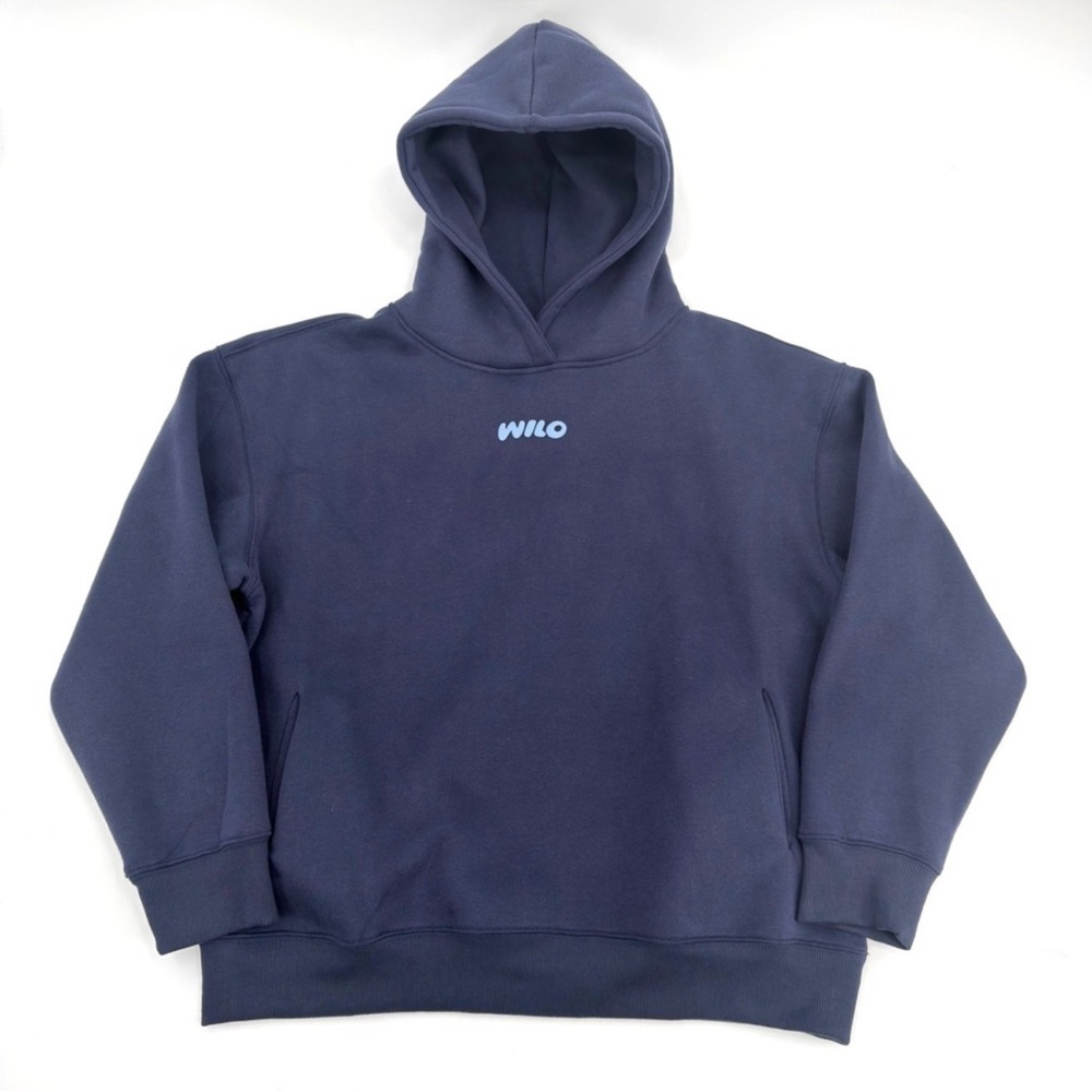 BRAND NEW Wilo Women's Navy Pullover Hoodie
